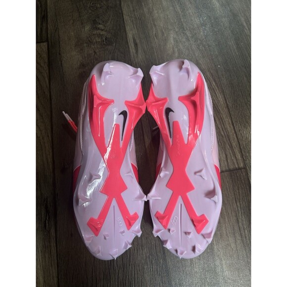 Nike Alpha Menace 4 Pro NRG Racer Pink/Grey Cleats HJ4568-600 Men’s Size 9 - Picture 6 of 7